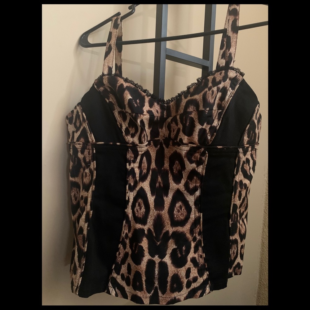 Leopard Corset